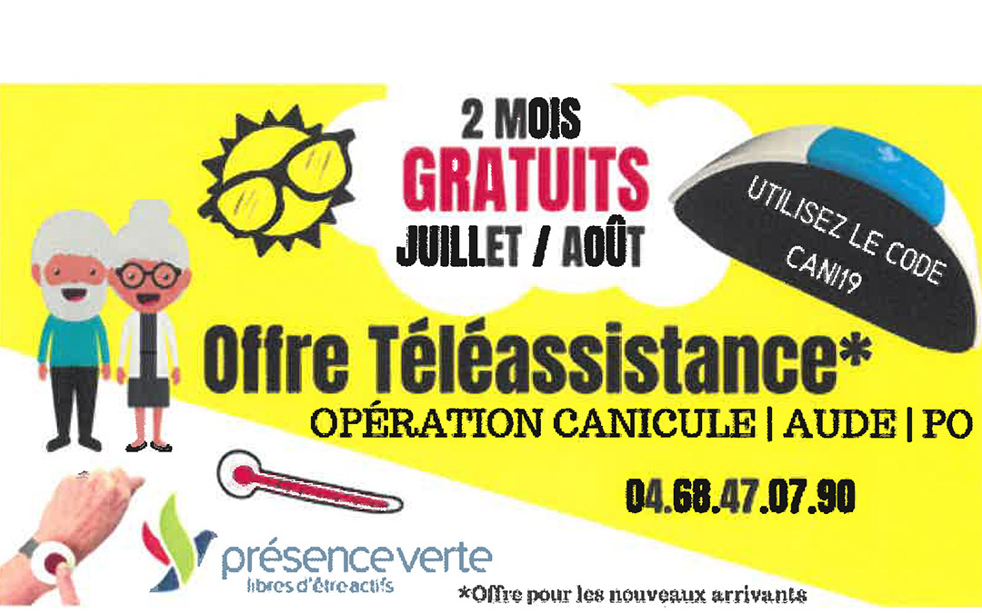 Offre de téléassistance*